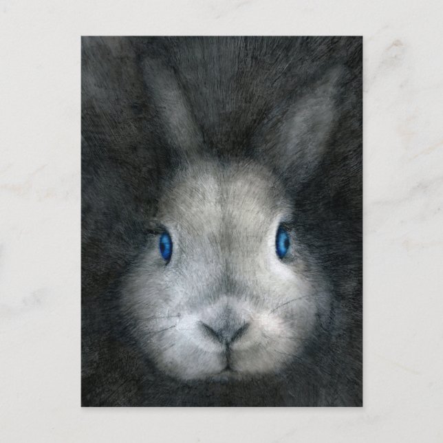 BLAUE EYES POSTKARTE (Vorderseite)