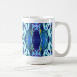 Blaue Fahnen Kaffeetasse