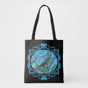 Blaue Fantasie-Tasche zwei Tasche