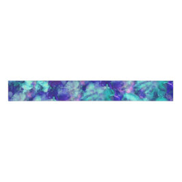 Blaue Fantasy Aquarellfarben: Ripsband