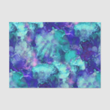 Blaue Fantasy Aquarellfarben: