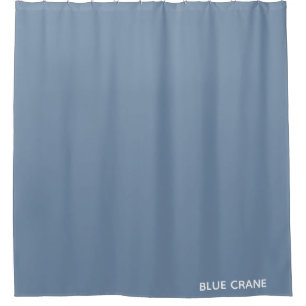 Blaue Farbe des Krans Duschvorhang