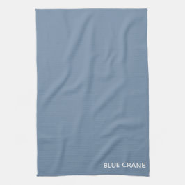 Blaue Farbe des Krans Geschirrtuch