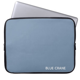 Blaue Farbe des Krans Laptopschutzhülle