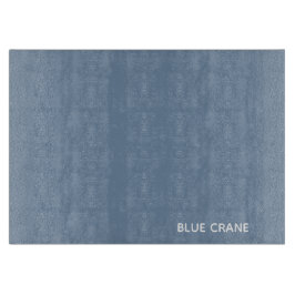 Blaue Farbe des Krans Schneidebrett