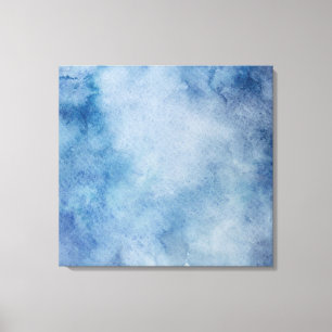 Blaue Farbe Leinwanddruck