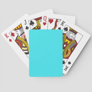 Blaue Farbe Spielkarten