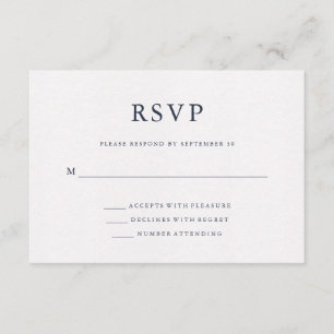 Blaue Farbe   World Map Wedding RSVP Karte