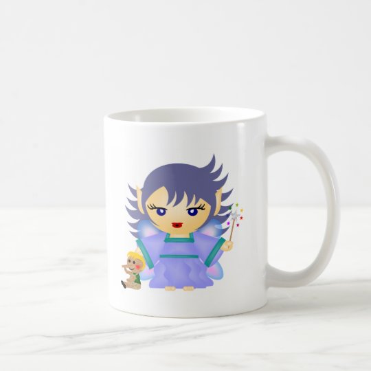 Blaue Fee Kaffeetasse