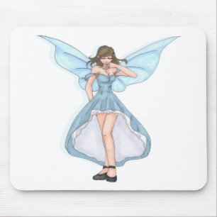 Blaue Fee Mousepad