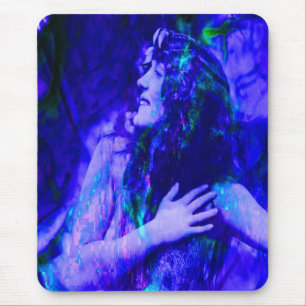 Blaue Fee Mousepad