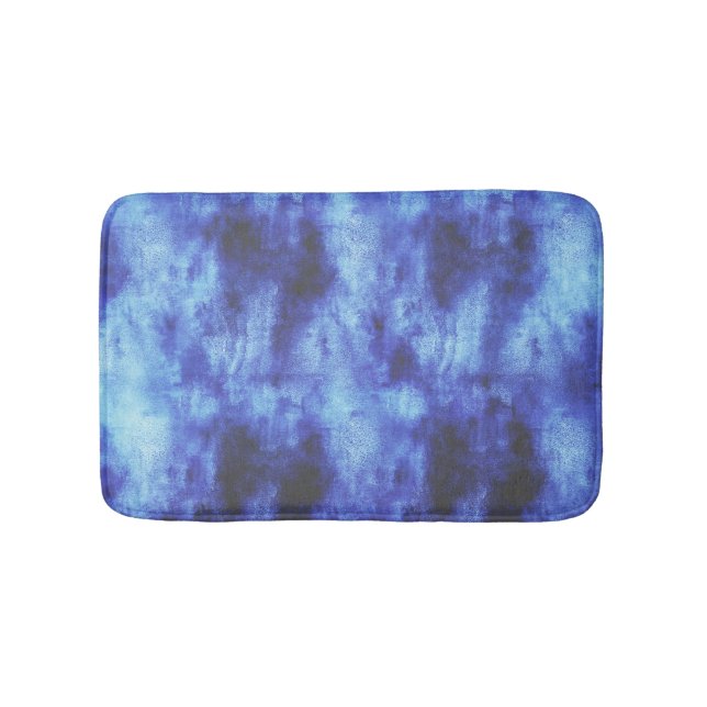 blaue Fläche Badematte (Vorderseite)
