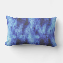 blaue Fläche Lendenkissen