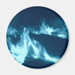 Blaue Flamme 2 Magnet