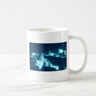 Blaue Flamme Kaffeetasse
