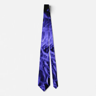 Blaue Flamme Krawatte