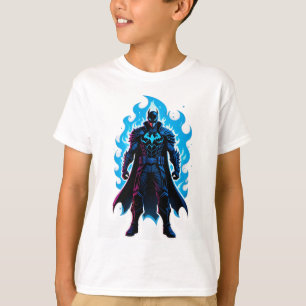 Blaue Flamme Vigilant – Ritter der Neon-Nacht T-Shirt