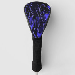 Blaue Flammen Golf Headcover
