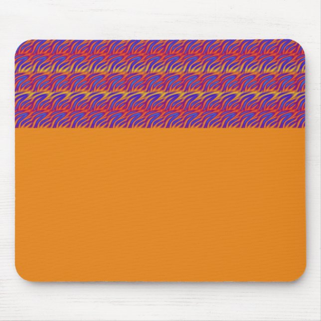 Blaue Flammen Mousepad (Vorne)