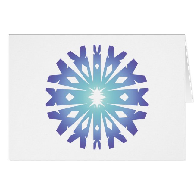 Blaue Flocke VIII (Vorderseite (Horizontal))