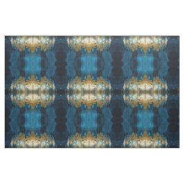 Blaue Florale Stoff Nahtlos Muster Boho Modern