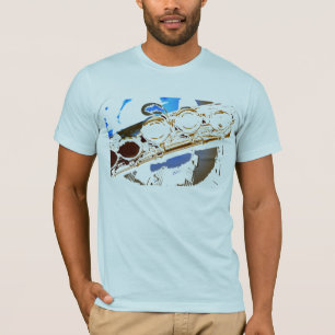 blaue Flöte T-Shirt