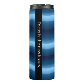Blaue Flut Thermal Tumbler Thermosbecher