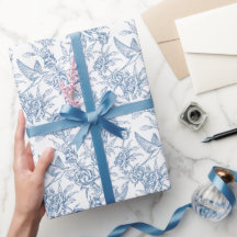Blaue französische Toile