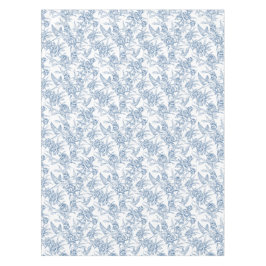 Blaue französische Toile Tischdecke