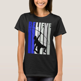 Blaue Frauen glauben Archery Inspiration Archer G T-Shirt