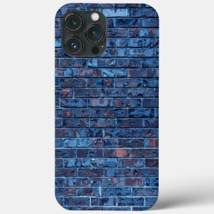 Blaue freiliegende Backsteinkühlung  Case-Mate iPhone Hülle