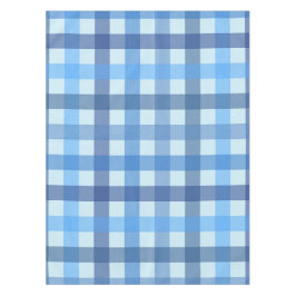 Blaue Fünf-Farben-Gingham-Tischdecke Tischdecke