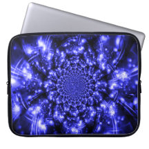 Blaue funkelnde Lichter