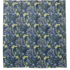 Blaue Gänseblümchen-Duschvorhang William Morriss Duschvorhang
