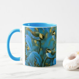 Blaue Gelbe Kleine Tasse