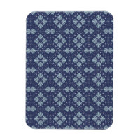 Blaue geometrische Formen Muster