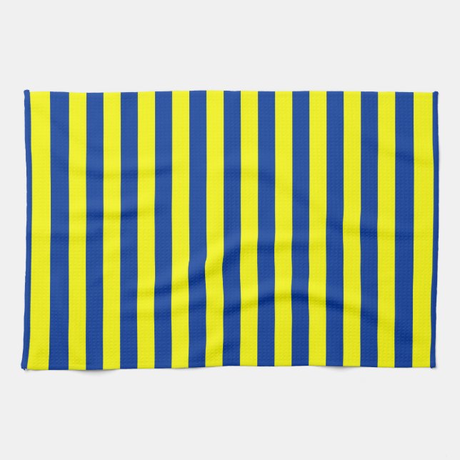 Blaue Gewerkschaft Geschirrtuch (Horizontal)