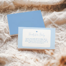 Blaue Gingham Boho Jungen Baby Shower Bücher für B