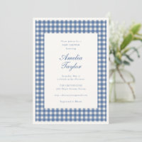 Blaue Gingham-Karo-Klassiker-Preppy-Jungen-Baby-Pa