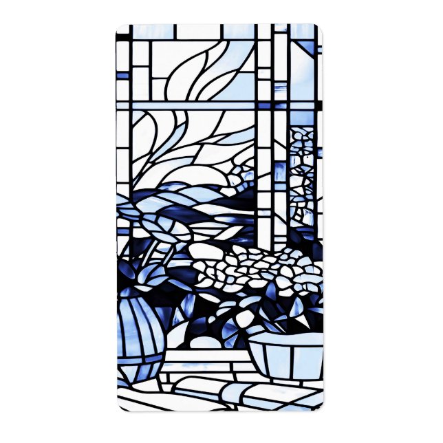 Blaue Glasgarten-Frühlingsgarten (Vorne)