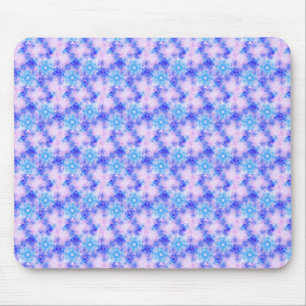 Blaue Glitzern Mousepad