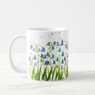 Blaue Glockenblumen Blaue Blüten Natur Botanisch H Kaffeetasse