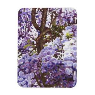 Blaue Glyzinien 2011 Magnet