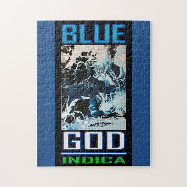 BLAUE GOD INDICA (Vertikal)