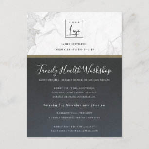 BLAUE GOLD DAHLIA FLORAL WORKSHOP TALKVERANSTALTUN POSTKARTE