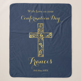 Blaue Goldkreuz-Jungen Sherpadecke
