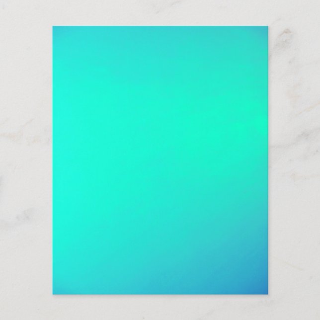 BLAUE GRADIENT SOLID COLORS 211 BACKGRUNDS WALLPAP FLYER (Vorne)