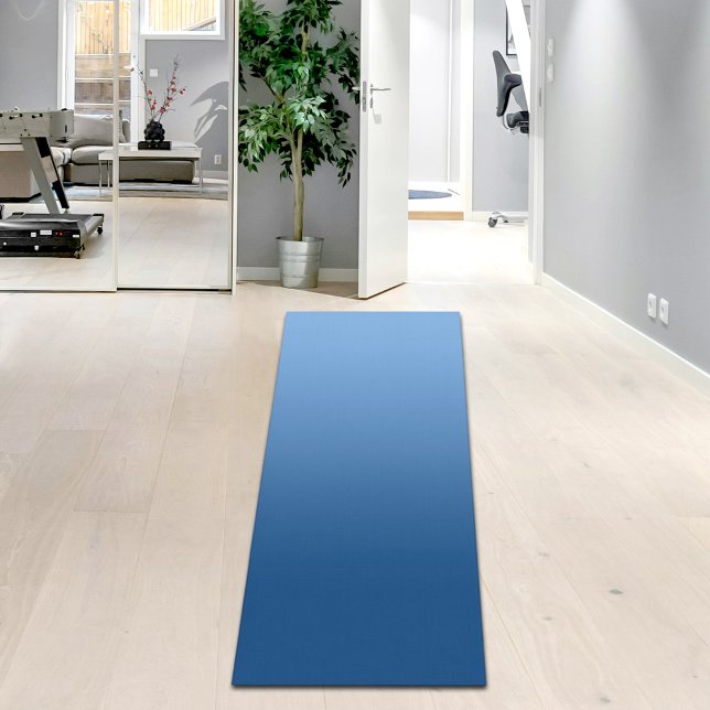 Blaue Gradient-Yogamatte Yogamatte (Von Creator hochgeladen)