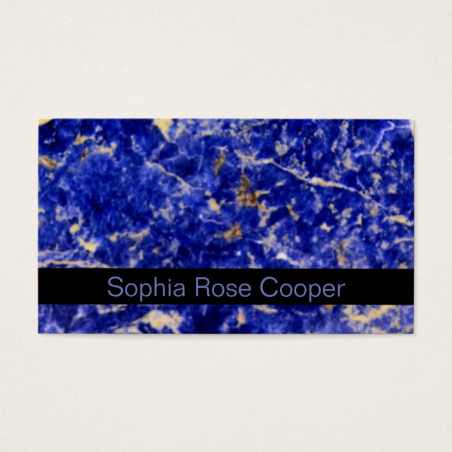 Blaue Granit, blauer Marmor, blauer Stein (Vorderseite)