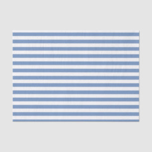 Blaue/graue und weiße Streifen Seidenpapier